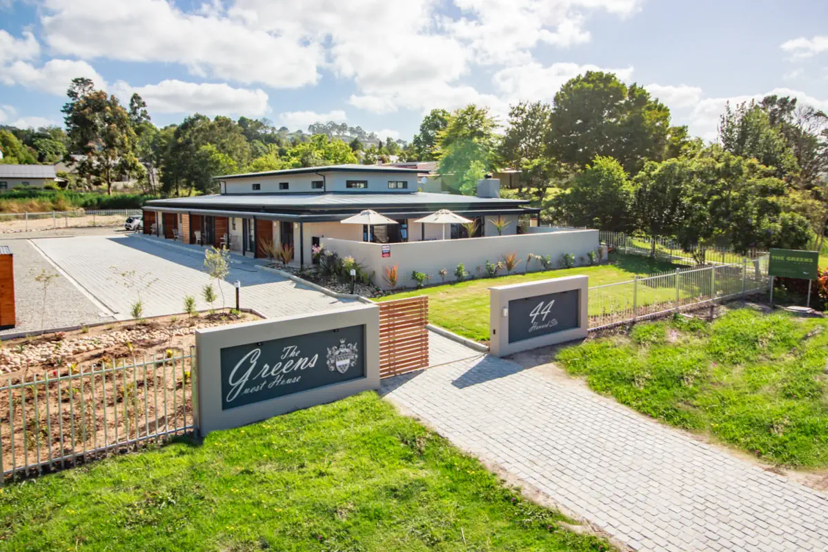 The area of The Greens Guest House